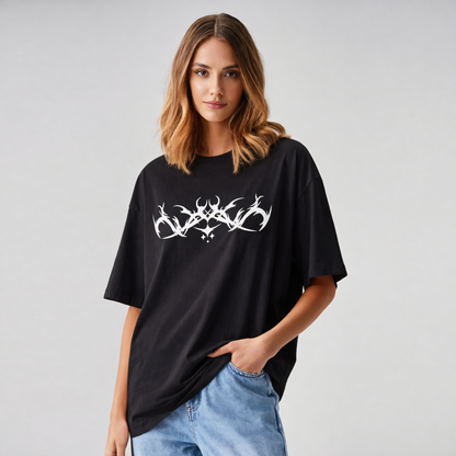 Black Unisex Oversized T‑Shirt | Zaira Street