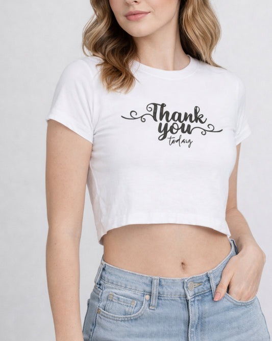 Women's White Cotton Tee Zaira Street