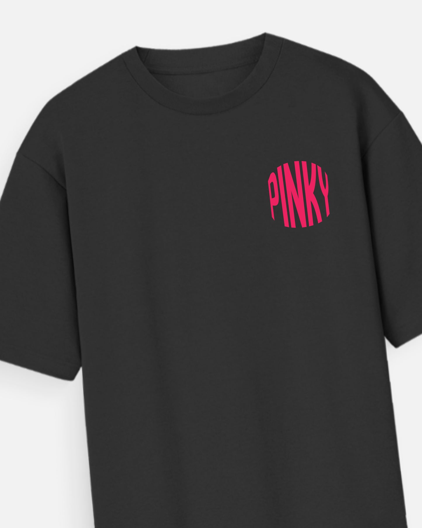 PINKY Oversized T-Shirt | Unisex 100% Cotton 180 GSM | ZAIRA STREET