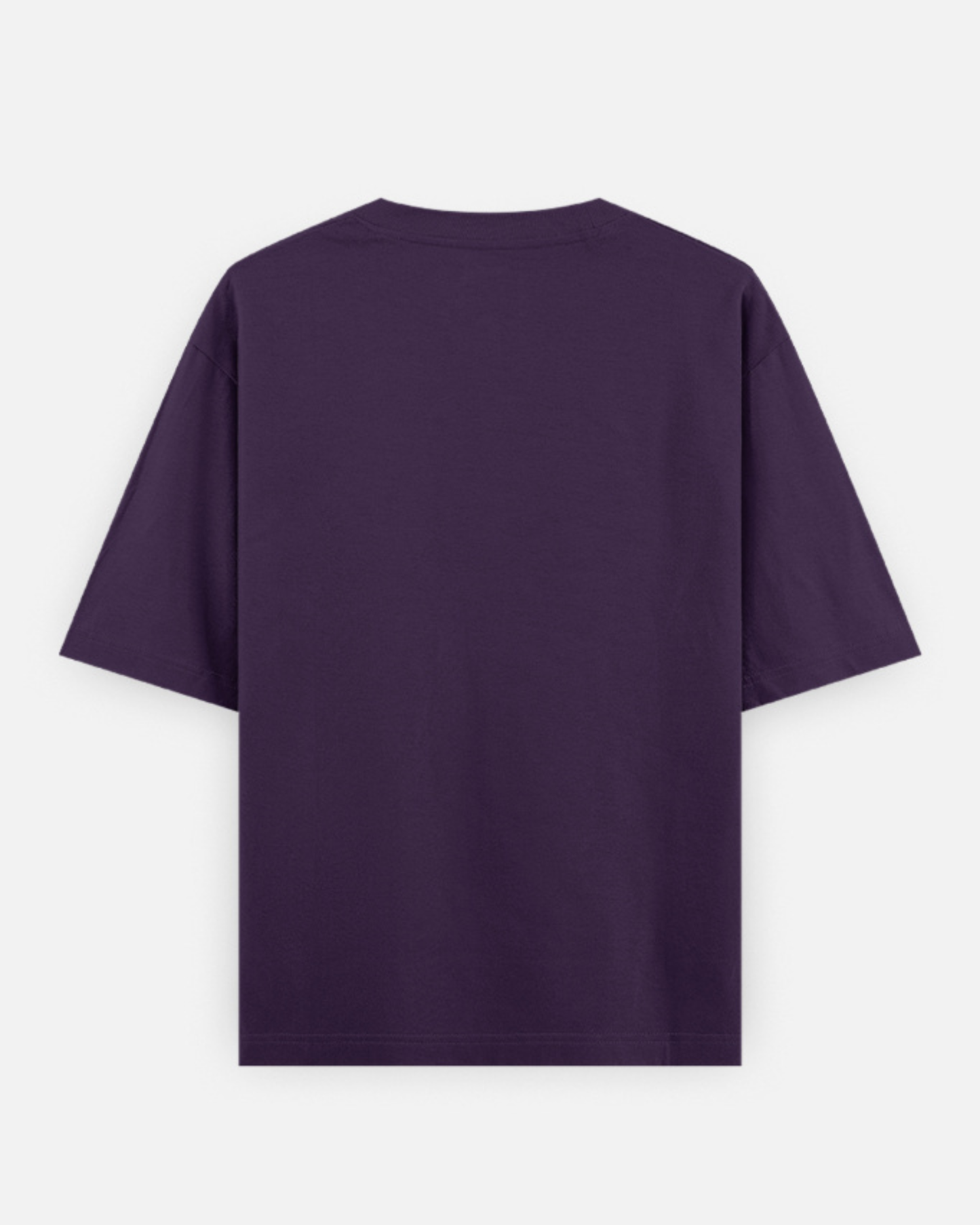 Purple Oversized T-Shirt | Unisex Heavyweight Cotton Tee – Zaira Street