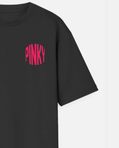 PINKY Oversized T-Shirt | Unisex 100% Cotton 180 GSM | ZAIRA STREET