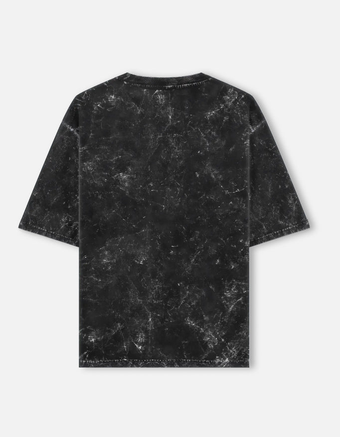 Unisex Oversized Acid Wash T-Shirt – 100% Cotton 240 GSM Heavyweight Streetwear Tee