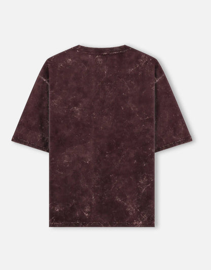 Unisex Oversized Acid Wash T-Shirt – 100% Cotton 240 GSM Heavyweight Streetwear Tee