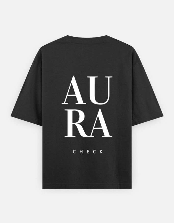 Aura Oversized T-Shirt – 240 GSM Heavyweight 100% Cotton Unisex Streetwear Tee