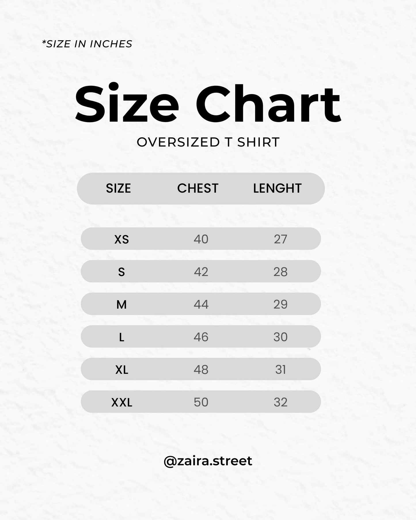 Black Unisex Oversized T‑Shirt | Zaira Street