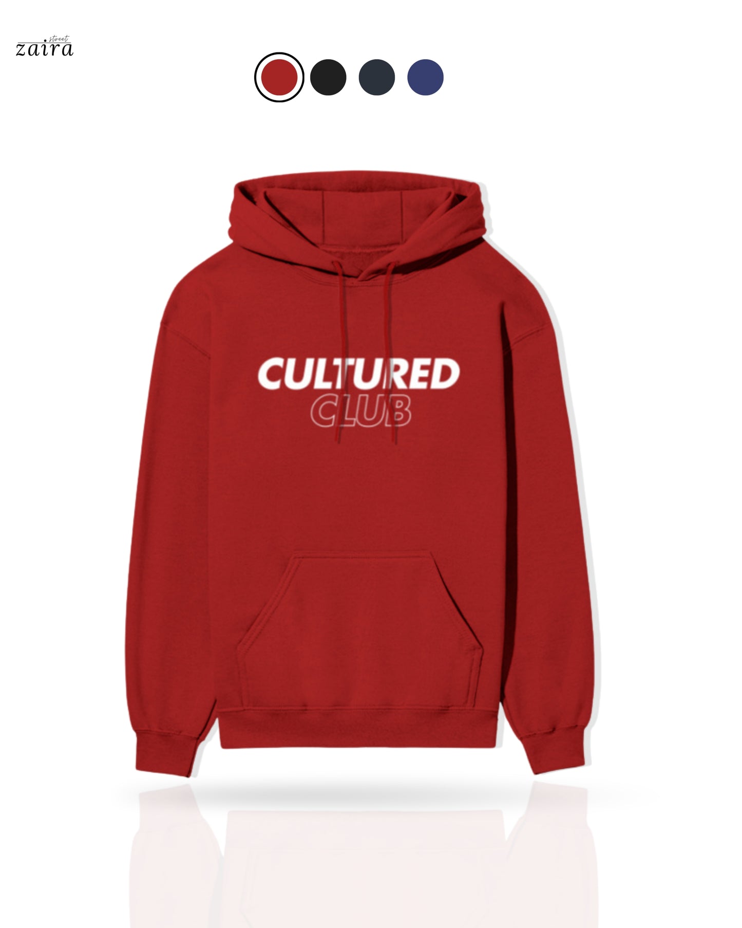 Cultured Club Signature Heavyweight Hoodie - Zaira Street
