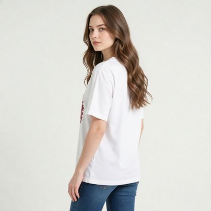 Oversized T-Shirt | 100% Cotton | Unisex Boho Tee