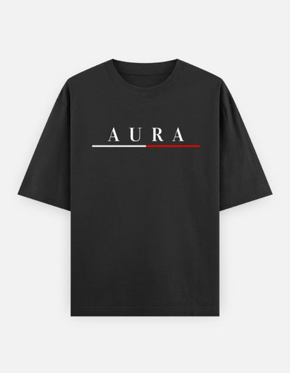 Aura Oversized T-Shirt – 240 GSM Heavyweight 100% Cotton Unisex Streetwear Tee