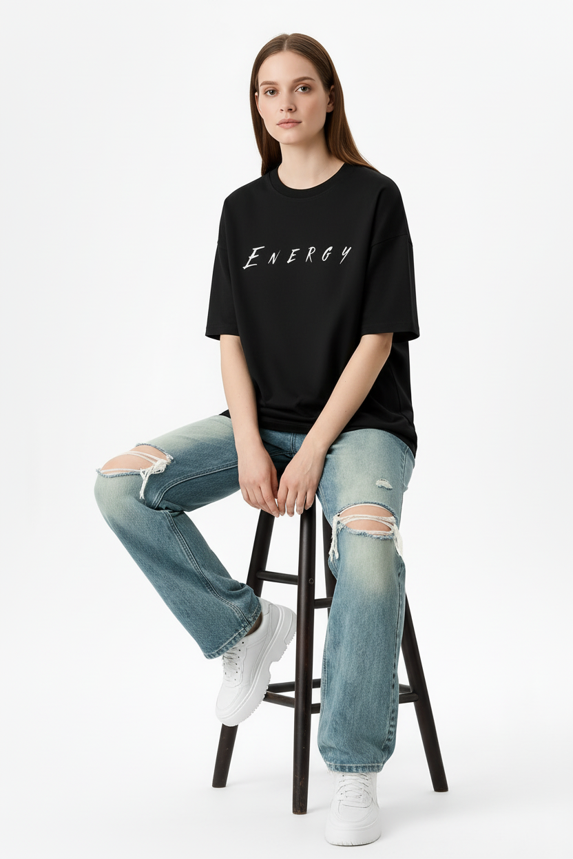 Unisex Terry Oversized T-Shirt – Great Energy