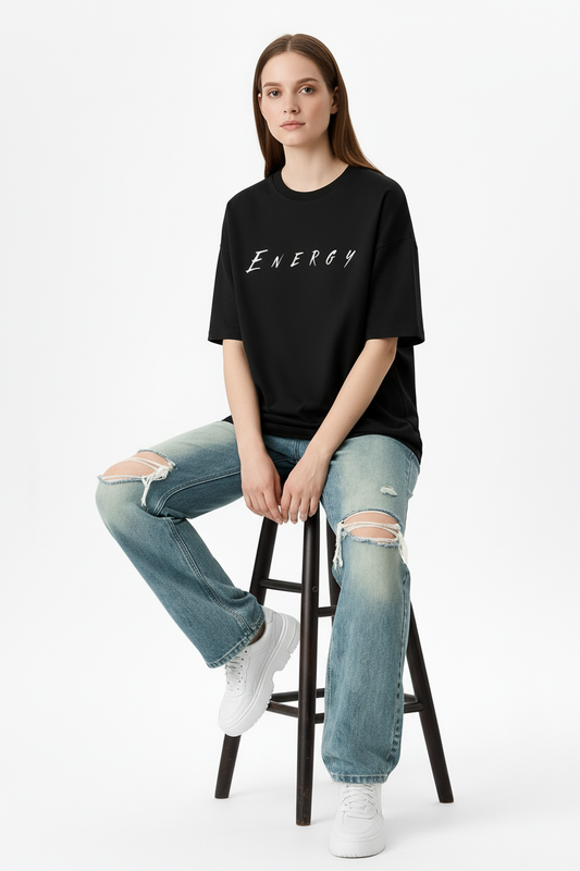 Unisex Terry Oversized T-Shirt – Great Energy