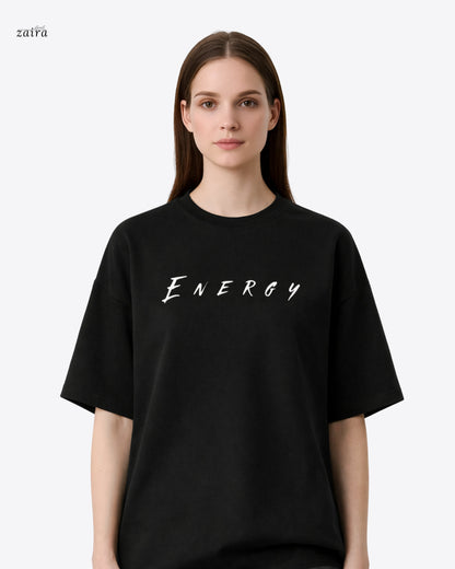 Unisex Terry Oversized T-Shirt – Great Energy