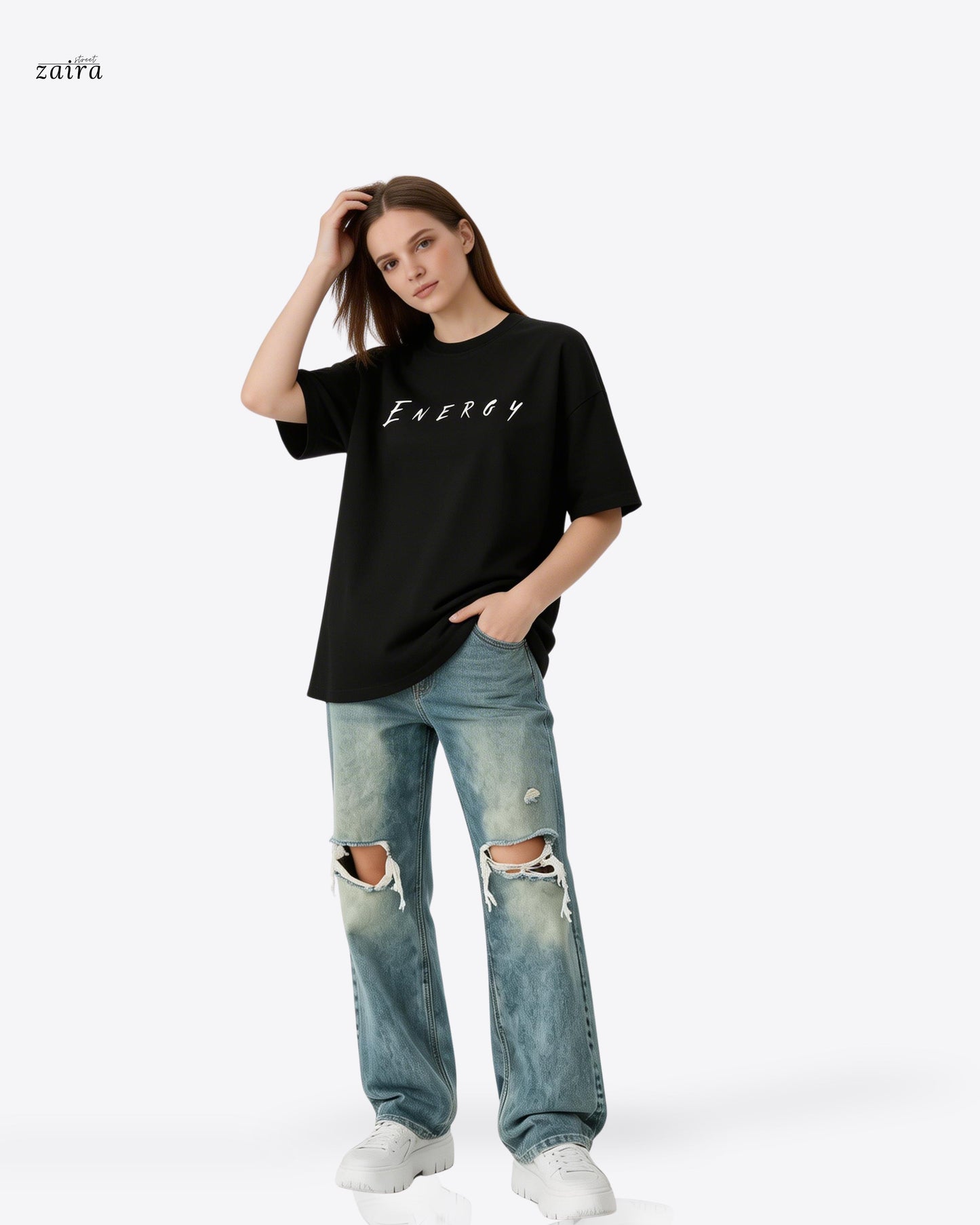Unisex Terry Oversized T-Shirt – Great Energy